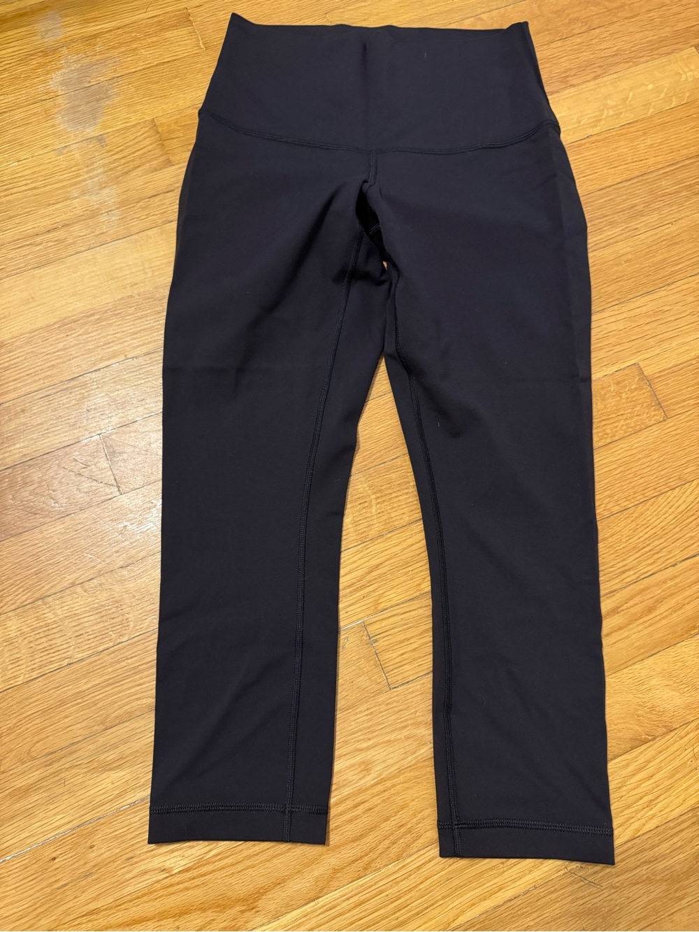lululemon athletica Black High-Rise Performance Cropped Leggings